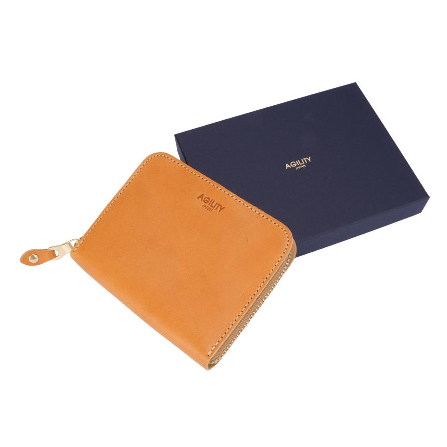 最大50% 3/25限定 アジリティ 二つ折り財布 レディース メンズ レザー 本革 日本製 大容量 軽量 薄型 薄マチ スリム トレーズ AGILITY 0377 | AGILITY | 16