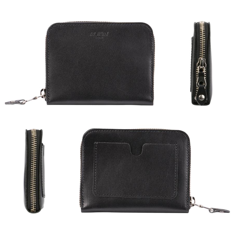 最大51% 1/27限定 アジリティ 二つ折り財布 レディース メンズ レザー 本革 日本製 大容量 軽量 薄型 薄マチ スリム トレーズ AGILITY 0377 | AGILITY | 13