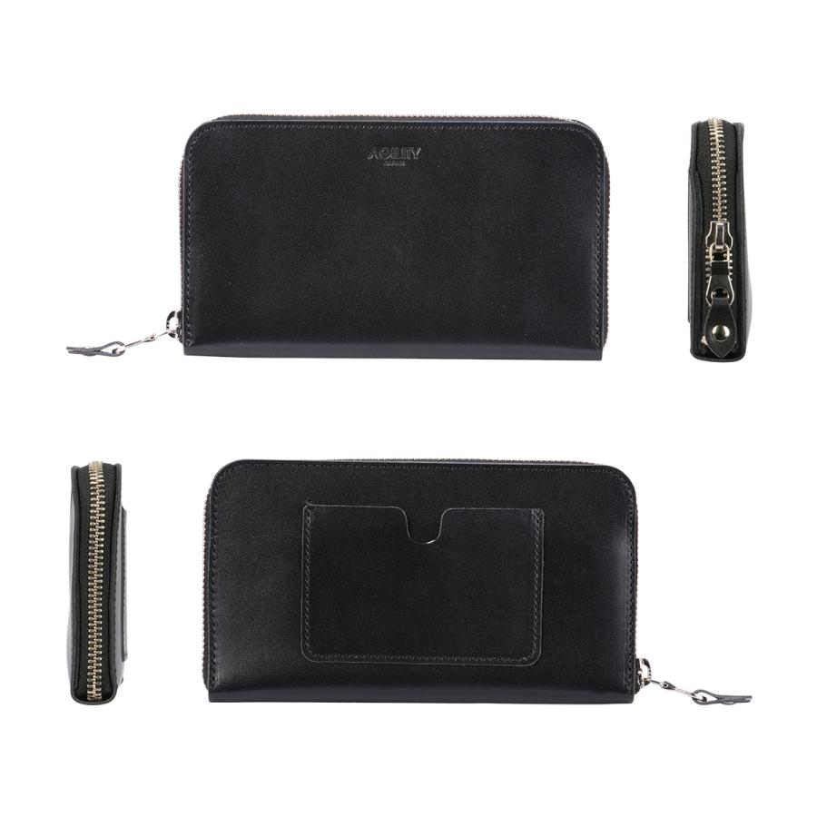 最大51% 3/27限定 アジリティ 長財布 レディース メンズ レザー 本革 日本製 大容量 軽量 薄型 薄い財布 ラウンドファスナー ヴァンテアン AGILITY 0382 | AGILITY | 13