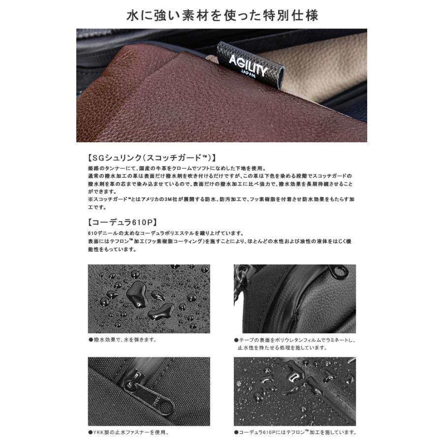 最大42% 9/15限定 スマホショルダー スマホポーチ レディース メンズ 本革 軽量 撥水 日本製 斜めがけ 小さめ レザー アジリティ SGシュリンク AGILITY 0529 | AGILITY | 20