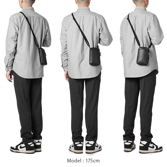 お値下げ中‼︎ 【M.U.L.】新品・未使用品　レザーポーチ エレファント型押し AGILITY 最大46% 10/26まで スマホショルダー スマホポーチ