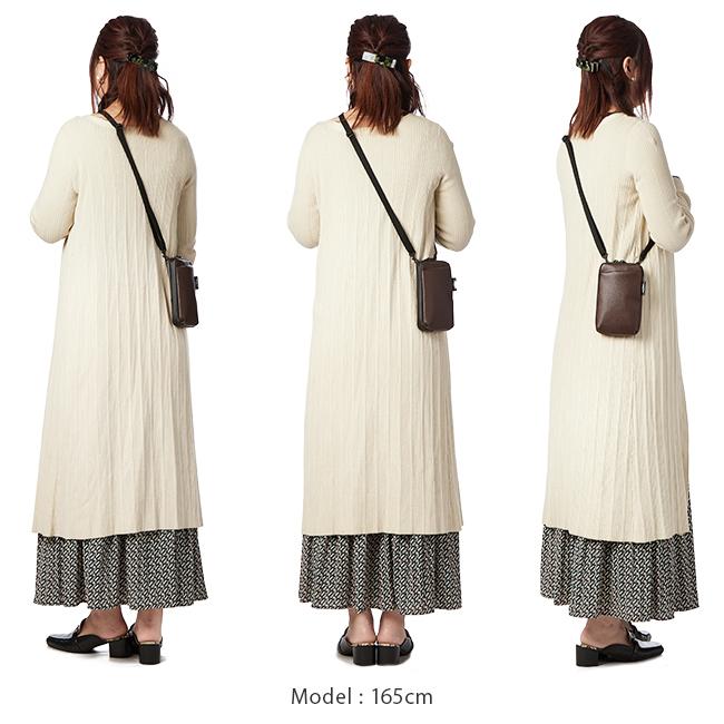 最大42% 2/17まで スマホショルダー スマホポーチ レディース メンズ 本革 軽量 撥水 日本製 斜めがけ 小さめ レザー アジリティ SGシュリンク AGILITY 0529 | AGILITY | 09