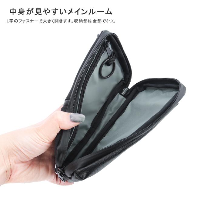 最大42% 3/30限定 スマホショルダー スマホポーチ レディース メンズ 本革 軽量 撥水 日本製 斜めがけ 小さめ レザー アジリティ SGシュリンク AGILITY 0529 | AGILITY | 12