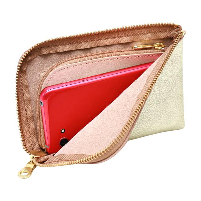 最大42% 2/7限定 アジリティ シルバー ゴールド ミドルウォレット 財布 薄い財布 薄型 L字ファスナー ブランド スリム レザー 本革 レディース AGILITY 0960 | AGILITY | 09