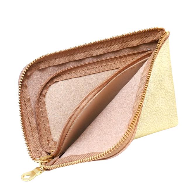 最大42% 2/3限定 アジリティ シルバー ゴールド ミドルウォレット 財布 薄い財布 薄型 L字ファスナー ブランド スリム レザー 本革 レディース AGILITY 0960 | AGILITY | 10