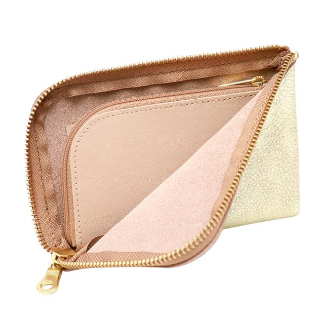 最大42% 2/3限定 アジリティ シルバー ゴールド ミドルウォレット 財布 薄い財布 薄型 L字ファスナー ブランド スリム レザー 本革 レディース AGILITY 0960 | AGILITY | 07