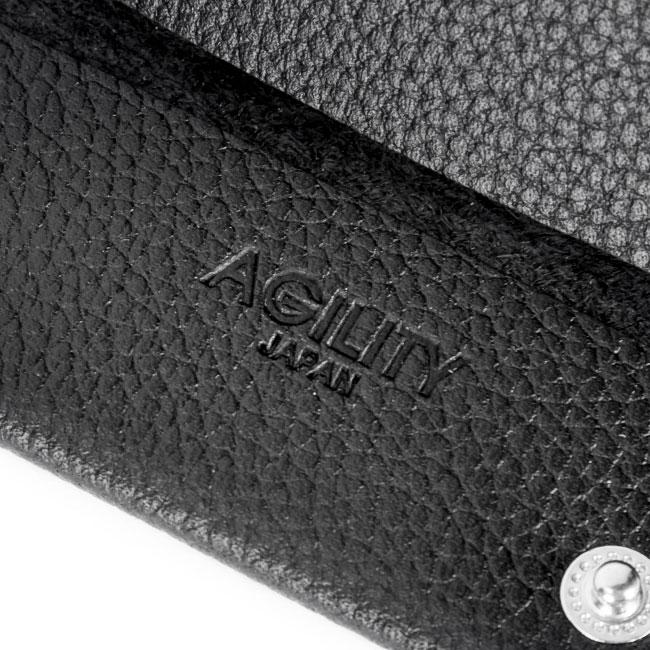 最大42% 1/11限定 メール便選択で送料無料 アジリティ コインケース 小銭入れ 日本製 本革 レザー キーホルダー スマートキー SGシュリンク AGILITY 1130 | AGILITY | 16