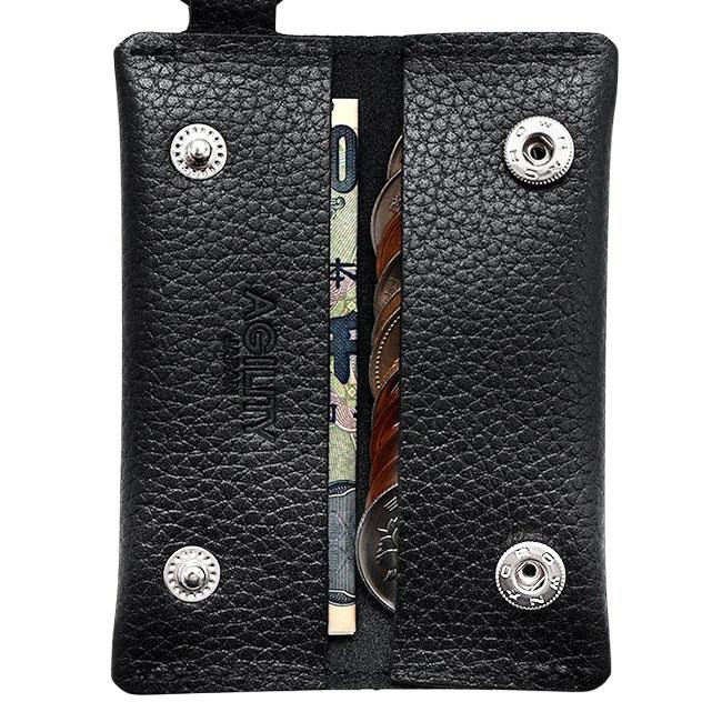 最大42% 1/11限定 メール便選択で送料無料 アジリティ コインケース 小銭入れ 日本製 本革 レザー キーホルダー スマートキー SGシュリンク AGILITY 1130 | AGILITY | 10