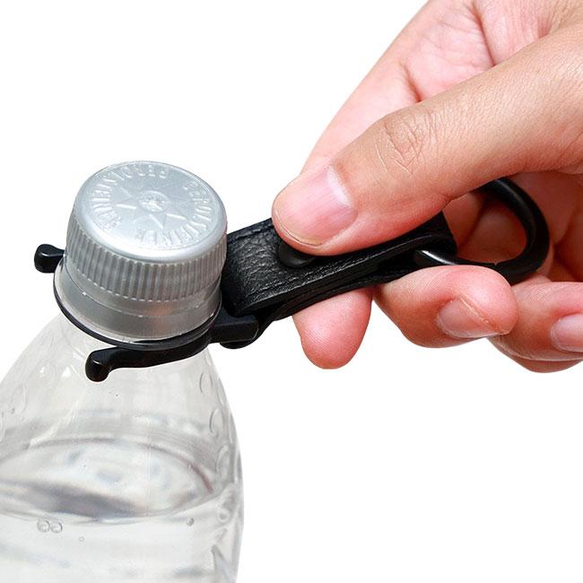 最大44% 3/1まで メール便選択で送料無料 アジリティ ペットボトルホルダー フック カラビナ 日本製 本革 レザー ブランド SGシュリンク AGILITY 1143 | AGILITY | 09