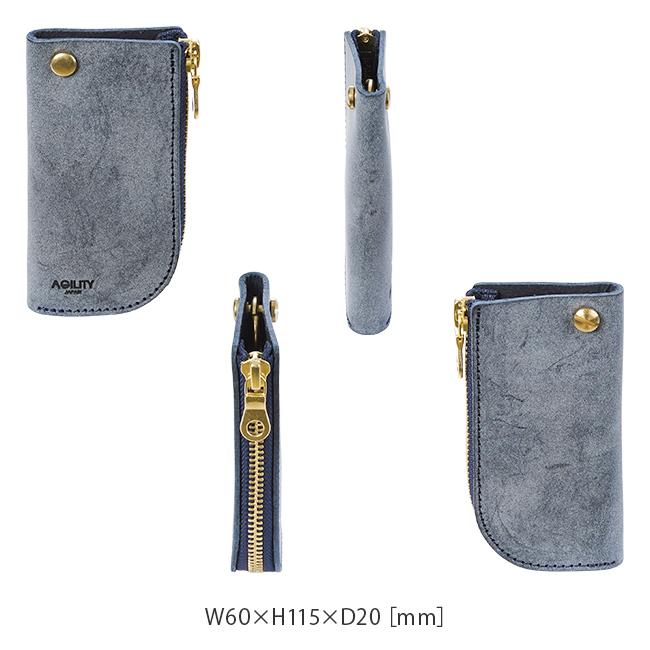 最大42% 1/11限定 アジリティ キーケース スマートキー メンズ レディース ブランド レザー 小さい 小さめ 革 本革 車 家 ロロマ AGILITY 1211 | アジリティ アッファ | 09
