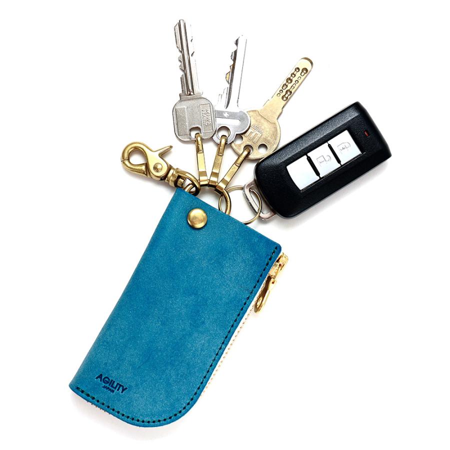 最大42% 1/11限定 アジリティ キーケース スマートキー メンズ レディース ブランド レザー 小さい 小さめ 革 本革 車 家 ロロマ AGILITY 1211 | アジリティ アッファ | 14