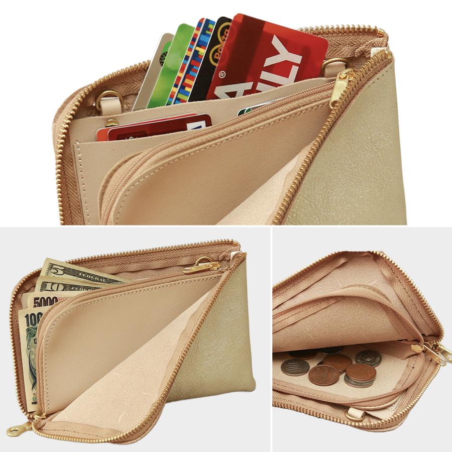 最大42% 4/28から アジリティ 財布 長財布 L字ファスナー ゴールド シルバー 金 銀 本革 日本製 AGILITY 1600 | AGILITY | 14