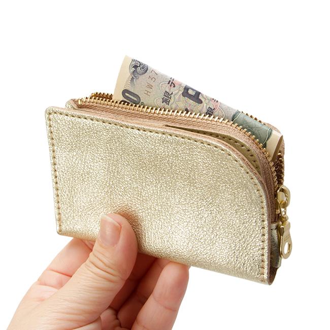 アジリティ シルバー ゴールド キーケース 小銭入れ付き 4連 本革 日本製 ブランド レディース AGILITY 1622 | AGILITY | 11