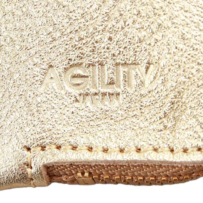 最大42% 2/3限定 アジリティ シルバー ゴールド キーケース 小銭入れ付き 4連 本革 日本製 ブランド レディース AGILITY 1622 | AGILITY | 13