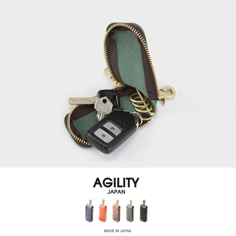 最大42% 2/3限定 アジリティ キーケース スマートキー メンズ レディース ブランド  コンパクト 小型 小さい 小さめ 革 本革 車 家 ロロマ AGILITY 1627 | AGILITY | 06