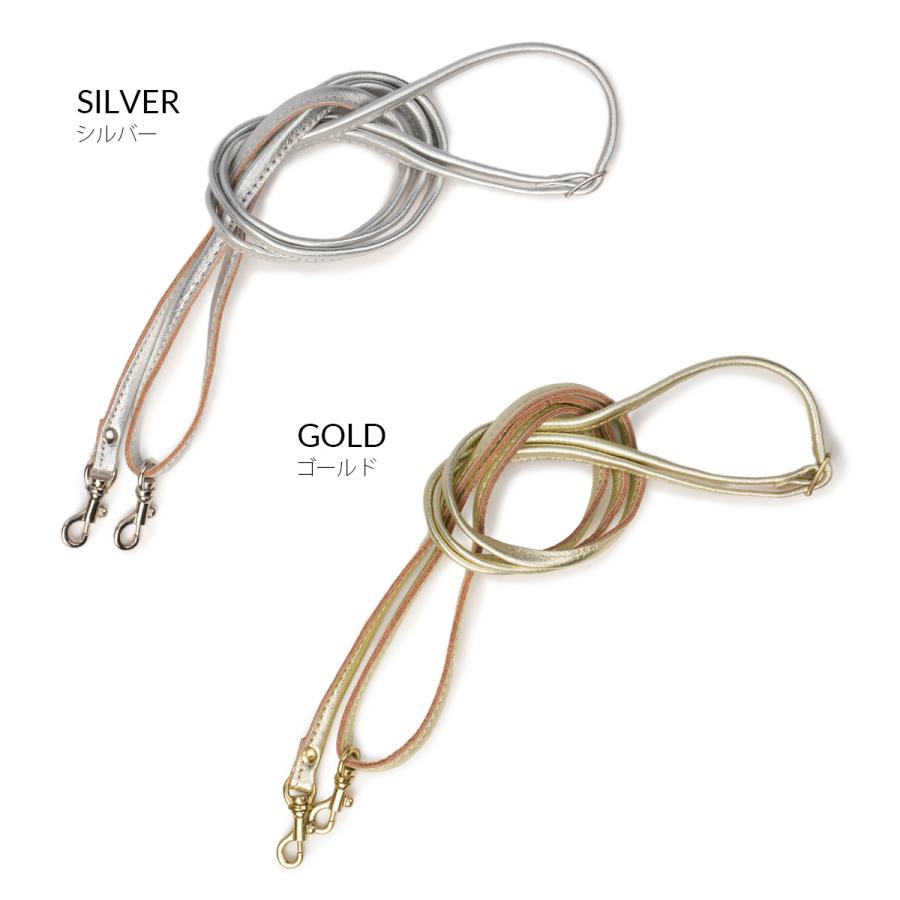 最大42% 2/3限定 メール便選択で送料無料 アジリティ ショルダーストラップ ショルダーベルト シルバー ゴールド 金 銀 単体 本革 日本製 AGILITY aj-2513 | AGILITY | 04