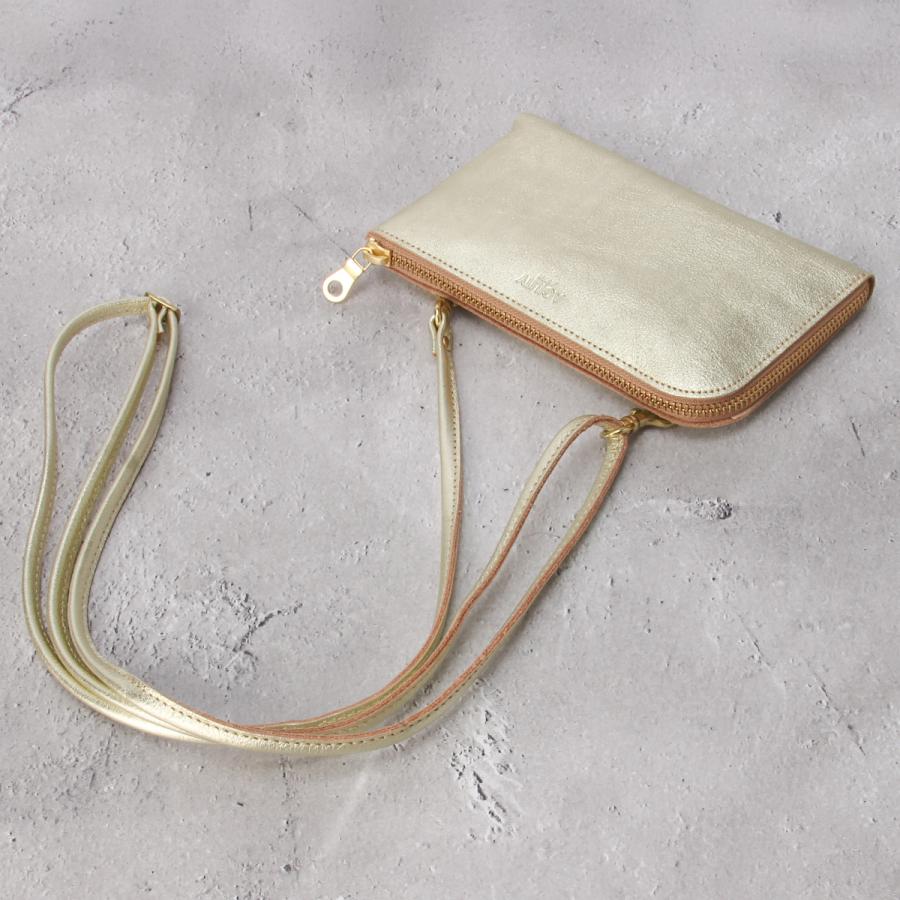 最大42% 2/3限定 メール便選択で送料無料 アジリティ ショルダーストラップ ショルダーベルト シルバー ゴールド 金 銀 単体 本革 日本製 AGILITY aj-2513 | AGILITY | 09