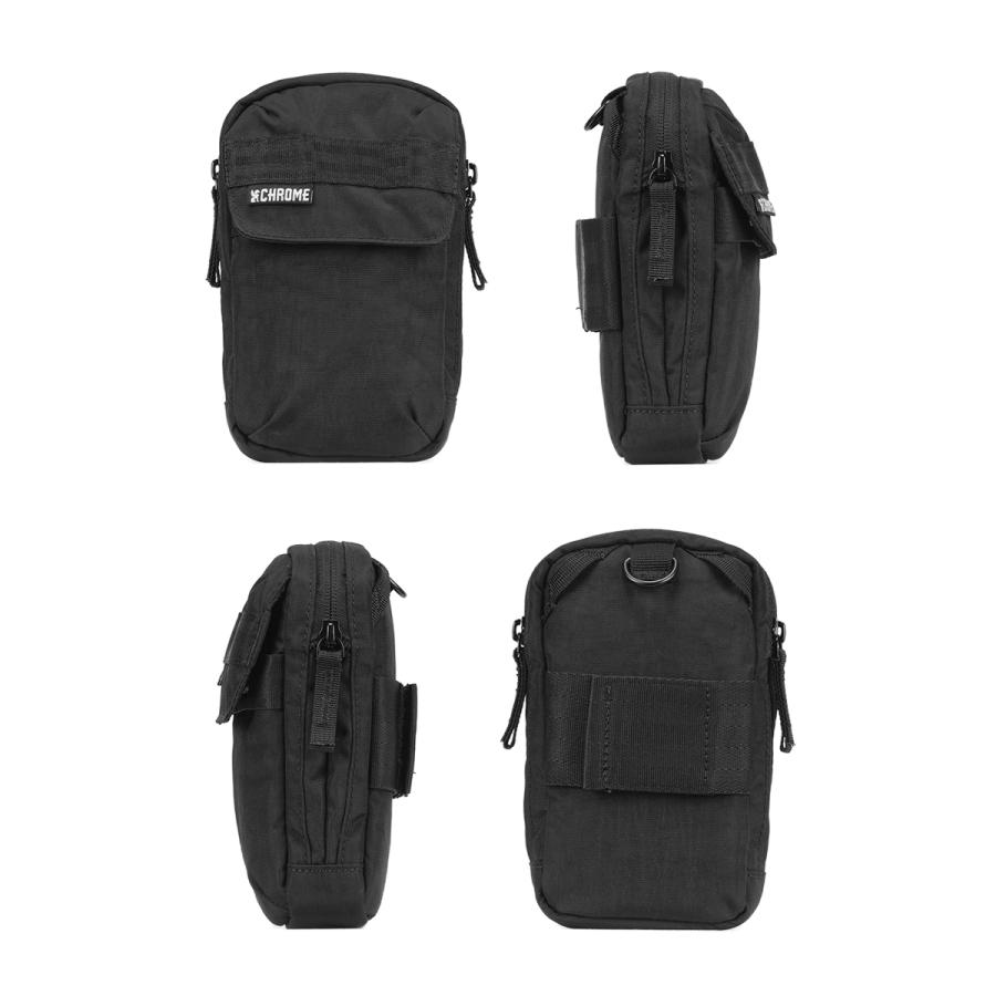 最大46% 3/15限定 クローム インダストリーズ パックフォン デバイスポーチ 耐水 マットブラック CHROME INDUSTRIES PAC PHONE POUCH AJ003 | CHROME | 03
