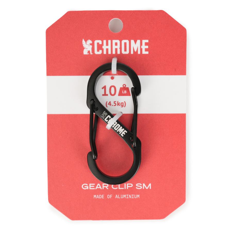 最大42% 7/23限定 クローム インダストリーズ アクセサリーズ ギアクリップ SM カラビナ CHROME INDUSTRIES ACCESSORIES AJ009 | CHROME | 11