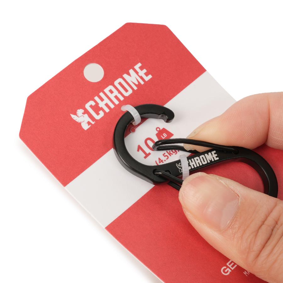 最大42% 7/23限定 クローム インダストリーズ アクセサリーズ ギアクリップ SM カラビナ CHROME INDUSTRIES ACCESSORIES AJ009 | CHROME | 12