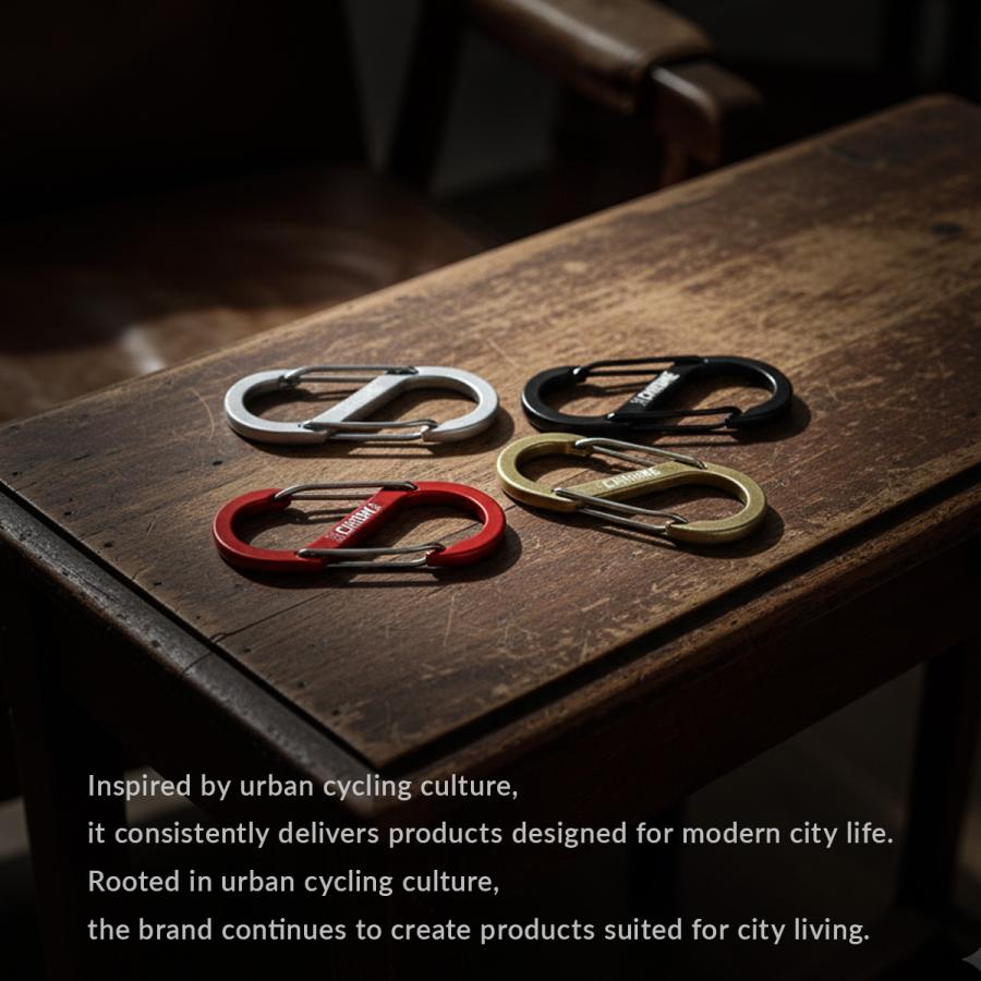 最大44% 3/1まで クローム インダストリーズ アクセサリーズ ギアクリップ カラビナ CHROME INDUSTRIES ACCESSORIES AJ009 | CHROME | 07