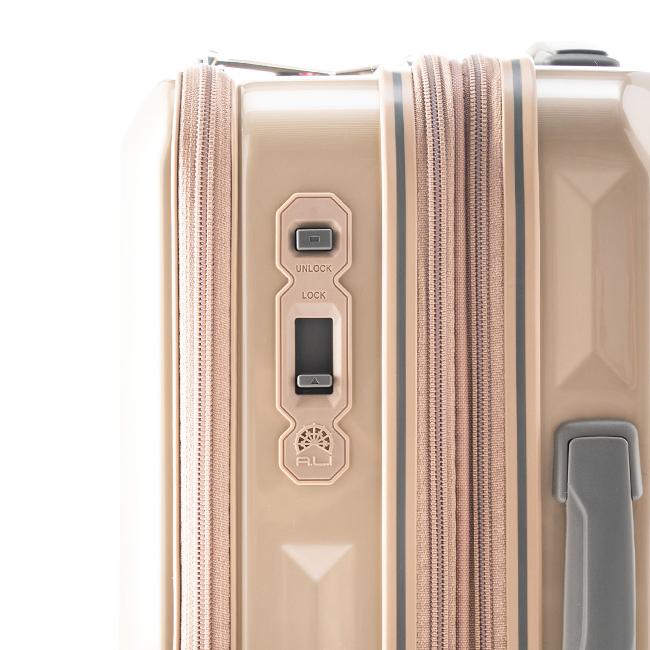 最大50% 5/25限定 アジアラゲージ スーツケース Mサイズ 55L 軽量 中型 フロントオープン ストッパー A.L.I Asia Luggage デカかるEdge ALI-077-22FWの画像
