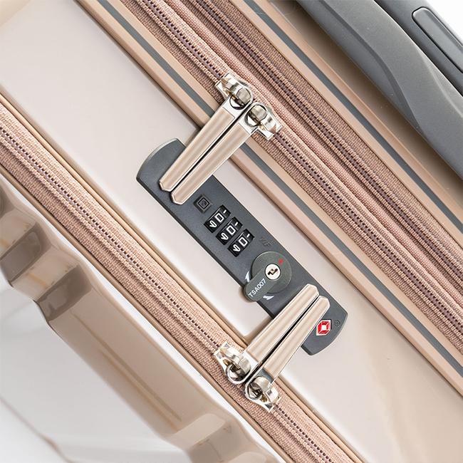 最大50% 5/25限定 アジアラゲージ スーツケース Mサイズ 55L 軽量 中型 フロントオープン ストッパー A.L.I Asia Luggage デカかるEdge ALI-077-22FWの画像