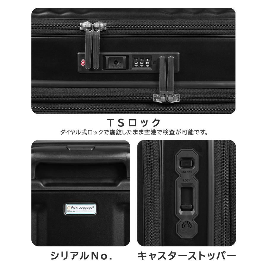 アジア・ラゲージ 最大50% 7/15限定 スーツケース Sサイズ 機内