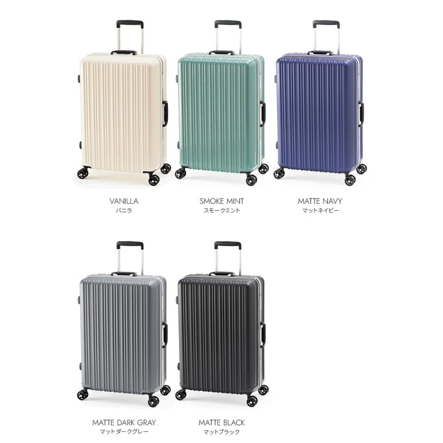 アジア・ラゲージ 最大51% 2/7限定 スーツケース Mサイズ 64L 軽量