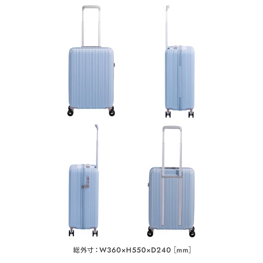 最大53% 5/30から アジアラゲージ スーツケース Sサイズ SS 機内持ち込み 38L 軽量 小型 A.L.I Asia Luggage マジカルイス ALI-6688-18の画像