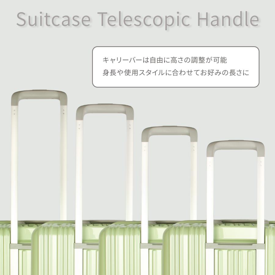 アジア・ラゲージ 最大50% 12/5限定 スーツケース Mサイズ 64L 軽量
