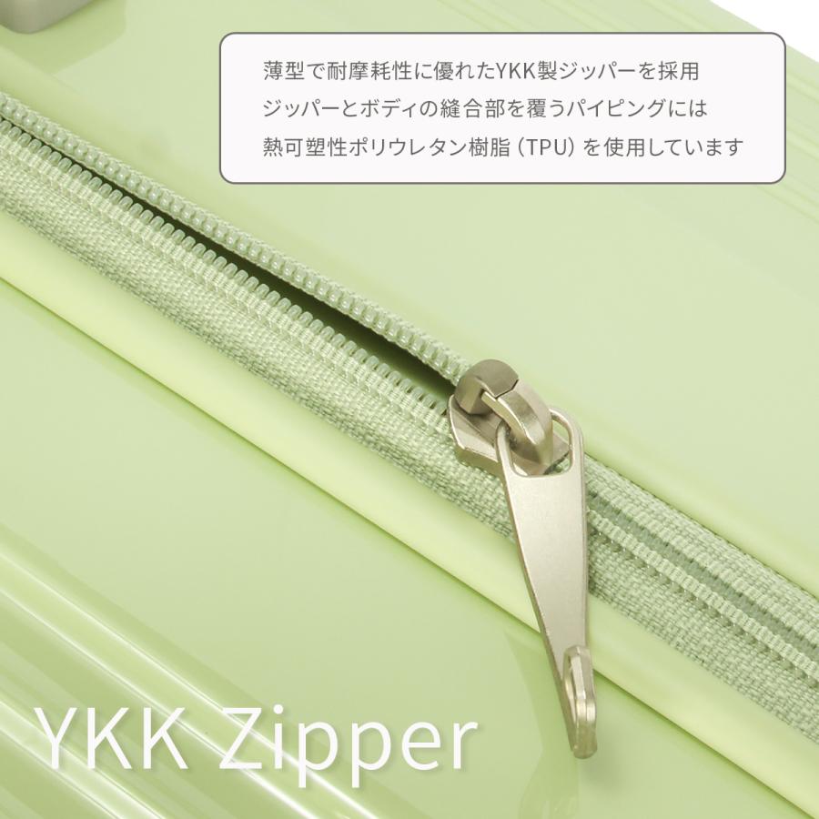 Alicia品 スーツケース ハードキャリー 47L カーボンネイビー ALI-6008-22 [TSA