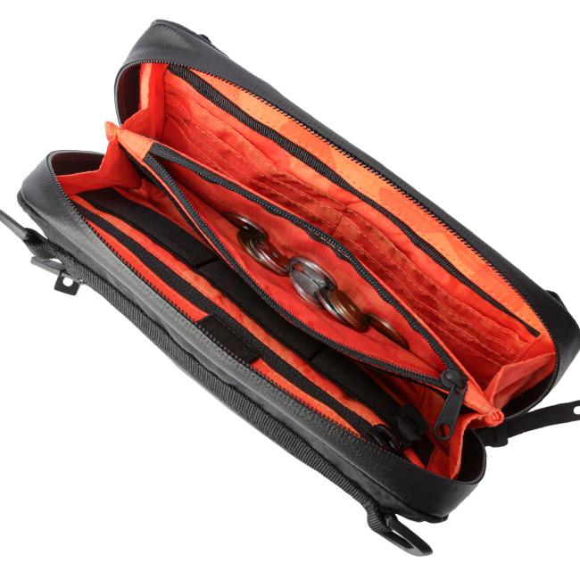 最大55% 2/1まで コードオブベル ショルダーウォレット パスポートケース メンズ ブランド 軽量 黒 財布 旅行 斜めがけ 小さめ CODE OF BELL ANNEX CASE 2 | CODE OF BELL | 07