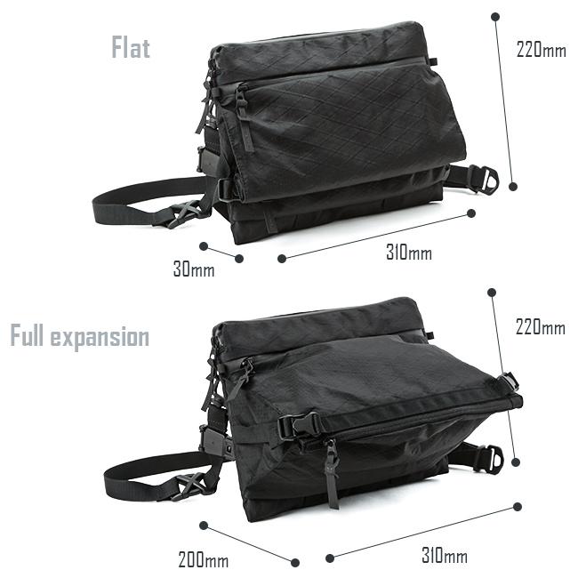 最大50% 2/15限定 コードオブベル CODE OF BELL サコッシュ ショルダーバッグ メンズ 大きめ 防水 annex-liner 211024 | CODE OF BELL | 04