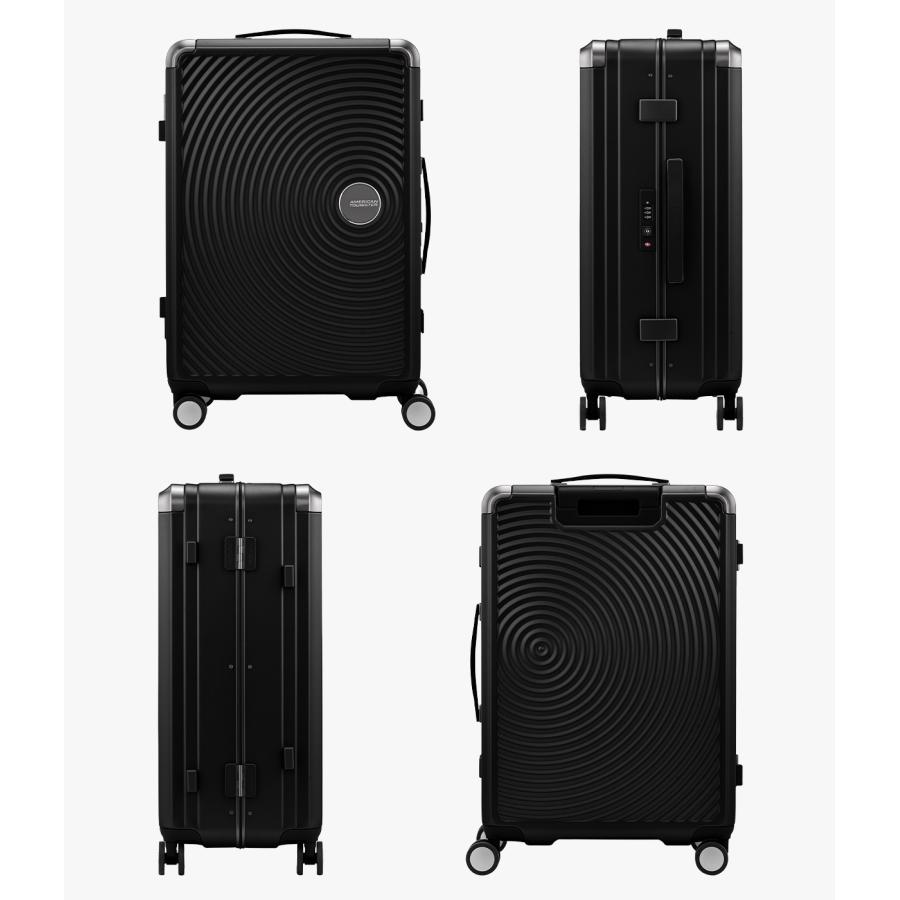 最大51% 9/15限定 アメリカンツーリスター キュリオ フレーム スーツケース Mサイズ AmericanTourister CURIO FRAME AO8*09068BK：ブラック | AMERICAN TOURISTER | 06