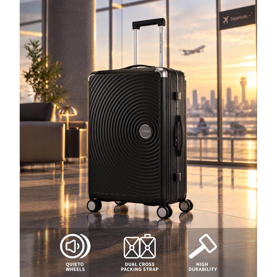 最大42% 9/15限定 アメリカンツーリスター キュリオ フレーム スーツケース Lサイズ LL XL 86L AmericanTourister CURIO FRAME キャリーケース キャリーバッグ | AMERICAN TOURISTER | 07