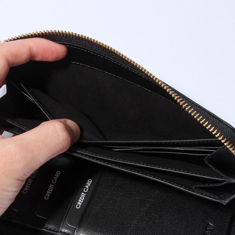 最大51% 2/17まで A_W アウ 長財布 メンズ レディース ブランド レザー 本革 大容量  軽量 薄型 薄い財布 L字ファスナー ロングウォレット LONG PURSE AP-001 | A_W | 11