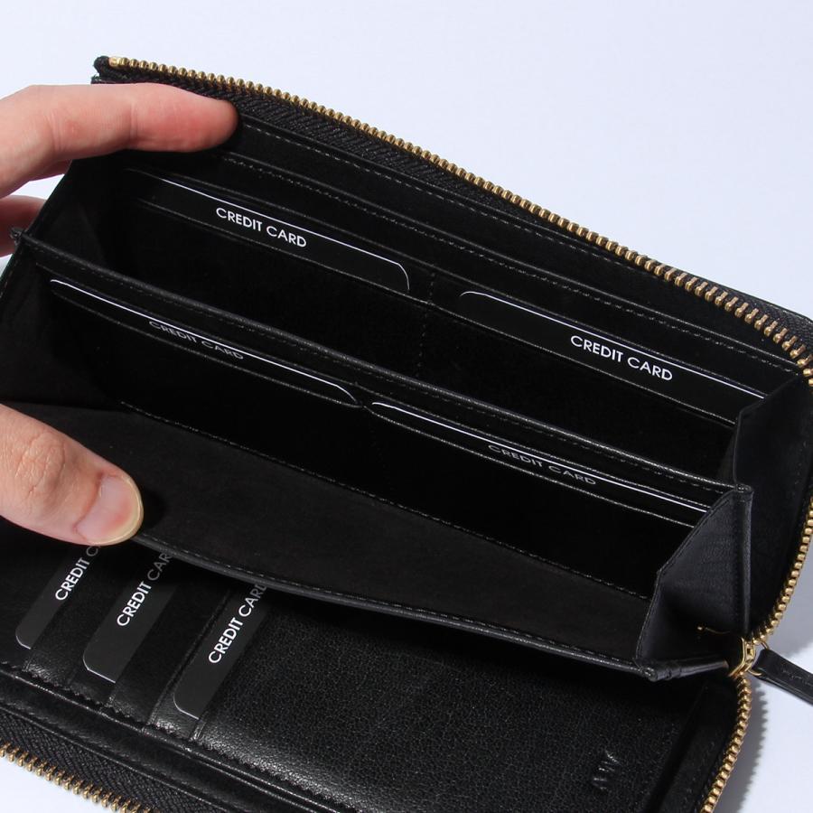 最大50% 8/7限定 A_W アウ 長財布 メンズ レディース ブランド レザー 本革 大容量  軽量 薄型 薄い財布 L字ファスナー ロングウォレット LONG PURSE AP-001 | A_W | 10