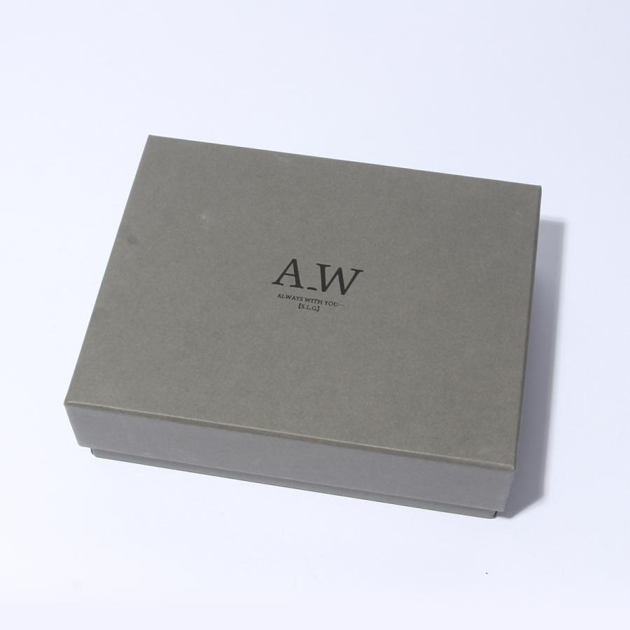 A_W アウ 二つ折り財布 ミドル財布 メンズ レディース ブランド レザー 本革 大容量 軽量 ミドルウォレット BILLFOLD L ZIP PURSE M AP-002 | A_W | 17