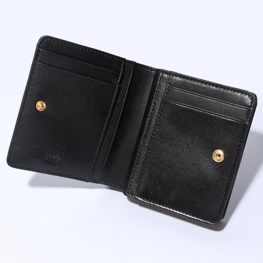 A_W 最大37% 10/8限定 アウ 二つ折り財布 ミドル財布 メンズ