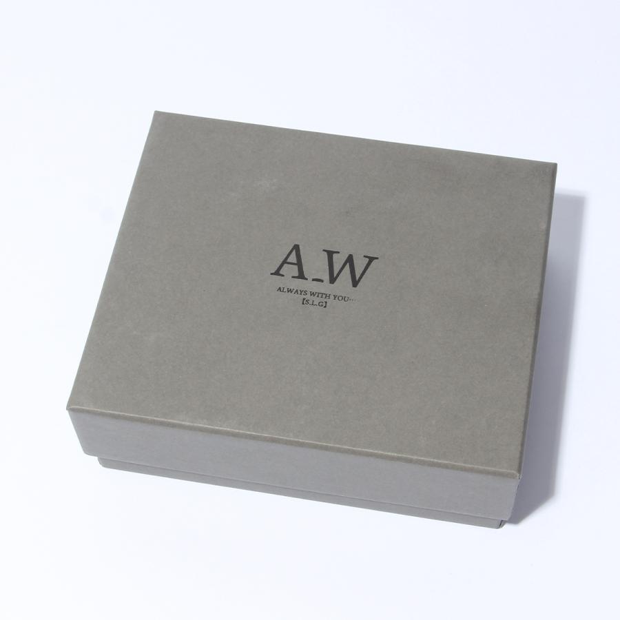 最大50% 8/5限定 A_W アウ 三つ折り財布 メンズ レディース ブランド レザー 本革 軽量 ボックス型小銭入れ ミニ財布 コンパクト TRIFOLD PURSE AP-004 | A_W | 16