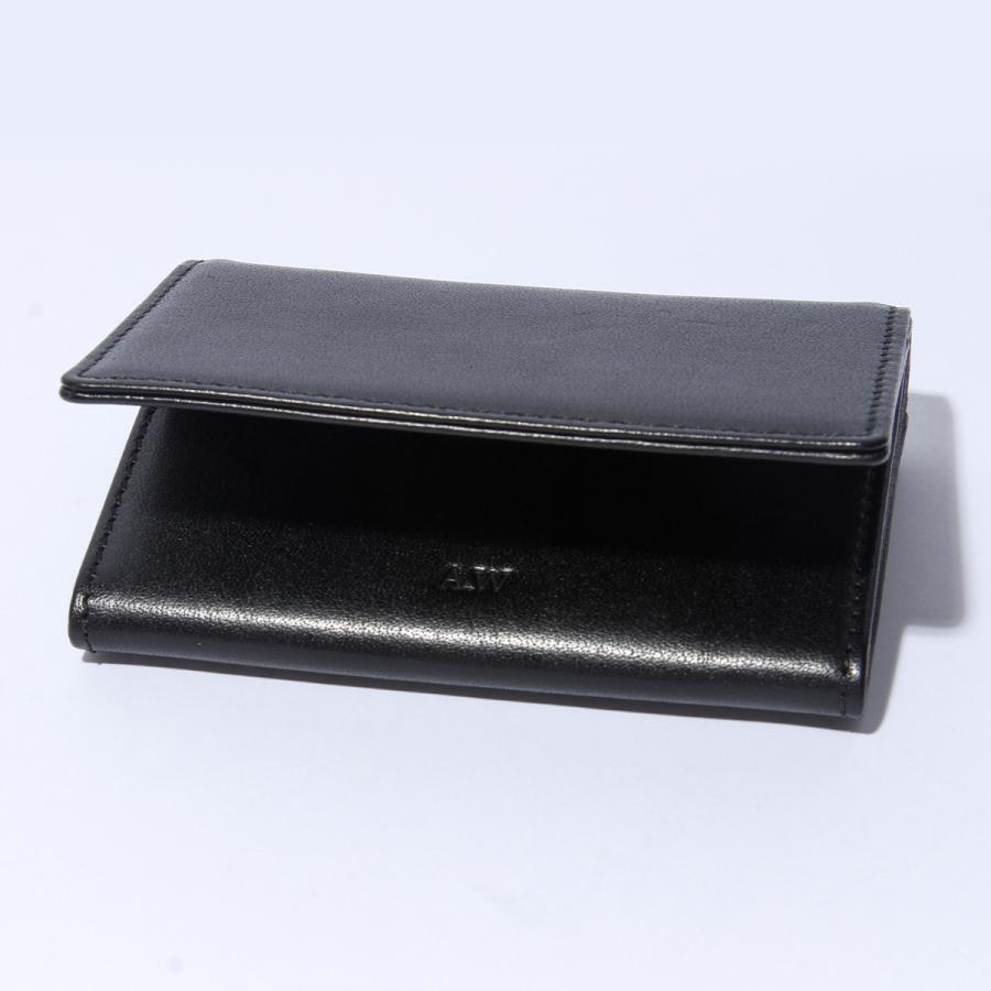 最大51% 3/30限定 A_W アウ 名刺入れ カードケース メンズ レディース ブランド レザー 本革 軽量 CARD CASE AP-005 | A_W | 13