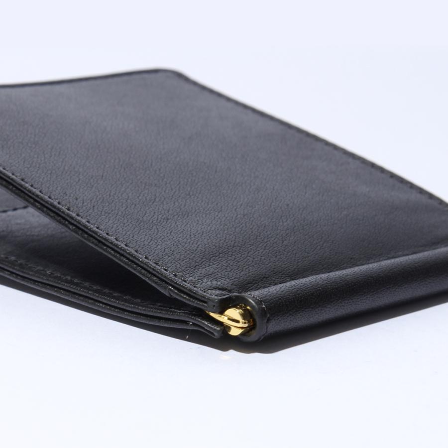 最大51% 12/28限定 A_W アウ マネークリップ 二つ折り財布 メンズ レディース ブランド レザー 本革 軽量 薄型 薄マチ 薄い財布 小銭入れ付き MONEY CLIP AP-006 | A_W | 13