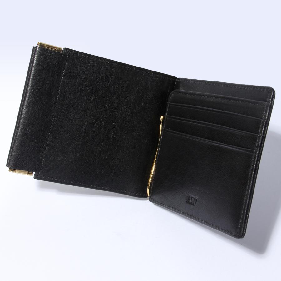 最大42% 8/9限定 A_W アウ マネークリップ 二つ折り財布 メンズ レディース ブランド レザー 本革 軽量 薄型 薄マチ 薄い財布 小銭入れ付き MONEY CLIP AP-006 | A_W | 09