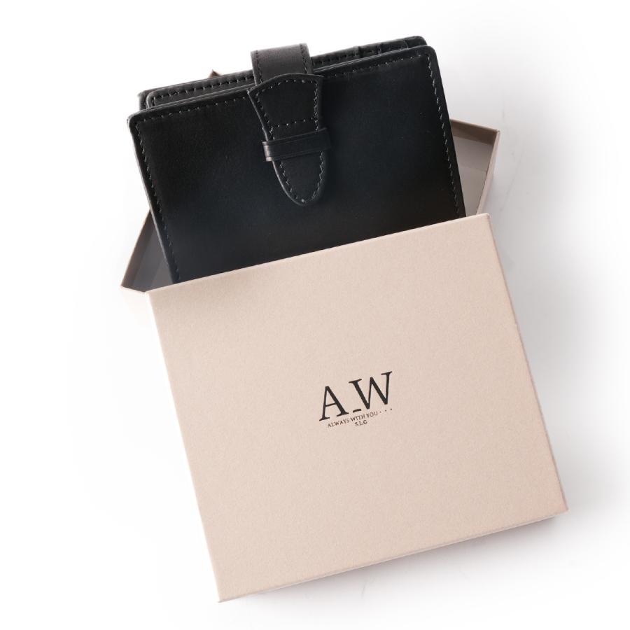 最大51% 3/11限定 A_W 二つ折り財布 ミニ財布 メンズ レディース レザー 本革 小さい財布 コンパクトウォレット アウ リージェンシー A_W Regency AP-013 | A_W | 12