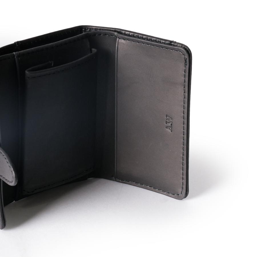 最大50% 4/25限定 A_W アウ 三つ折り財布 メンズ レディース ブランド レザー 本革 軽量 小さい財布 ミニ財布 コンパクト アウ リージェンシー Regency AP-015 | A_W | 10