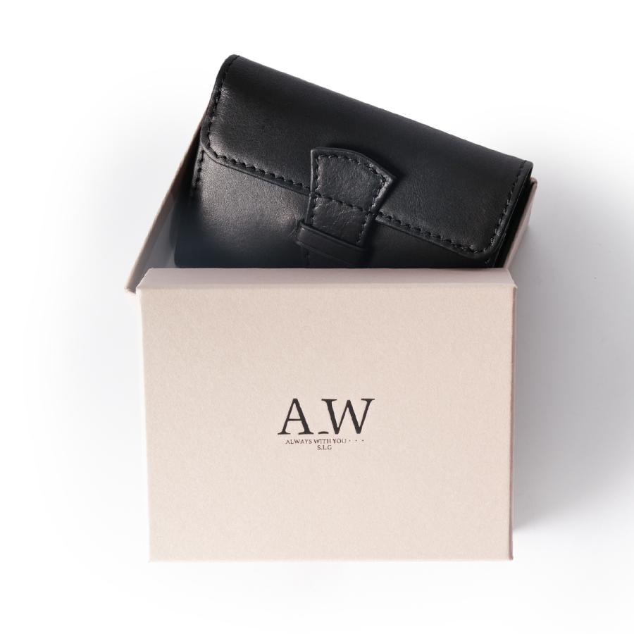 最大50% 4/25限定 A_W アウ 三つ折り財布 メンズ レディース ブランド レザー 本革 軽量 小さい財布 ミニ財布 コンパクト アウ リージェンシー Regency AP-015 | A_W | 15