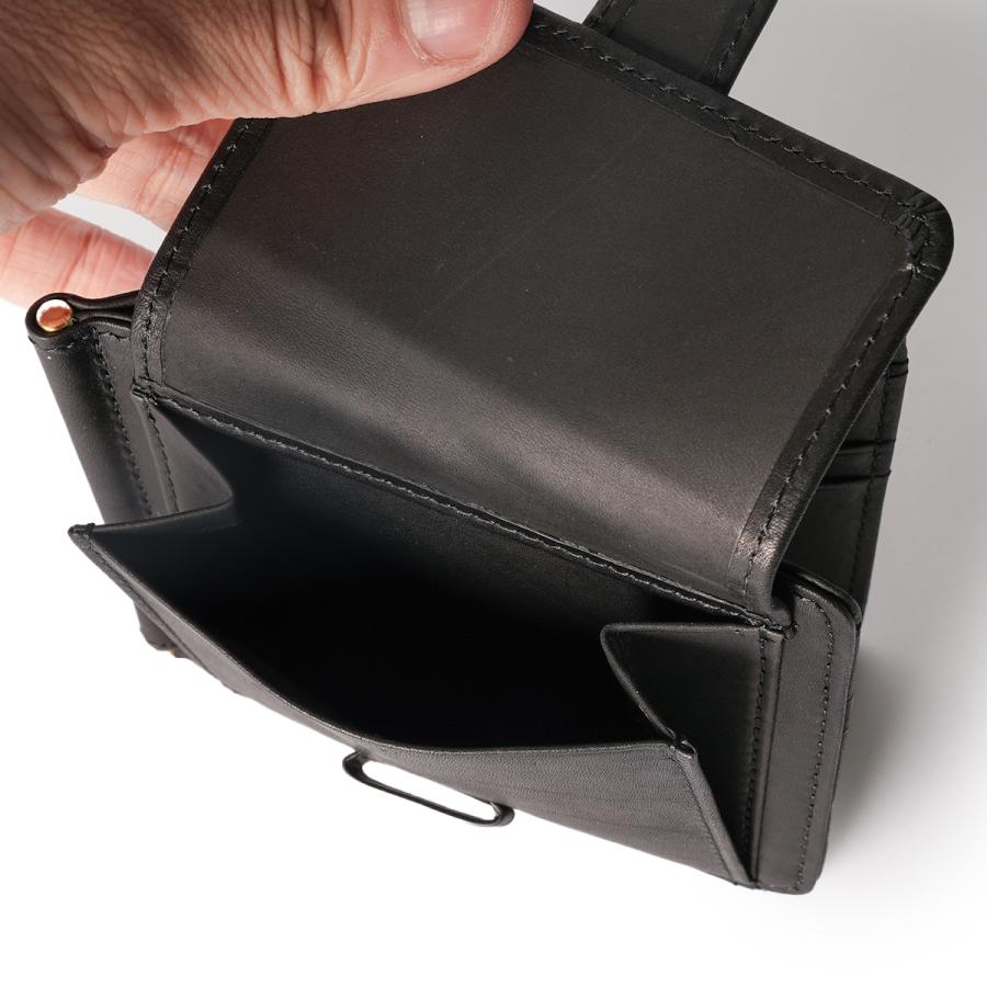 A_W マネークリップ 二つ折り財布 メンズ レザー 本革 軽量 小銭入れあり アウ リージェンシー Regency BELT MONEY CLIP AP-016 | A_W | 09