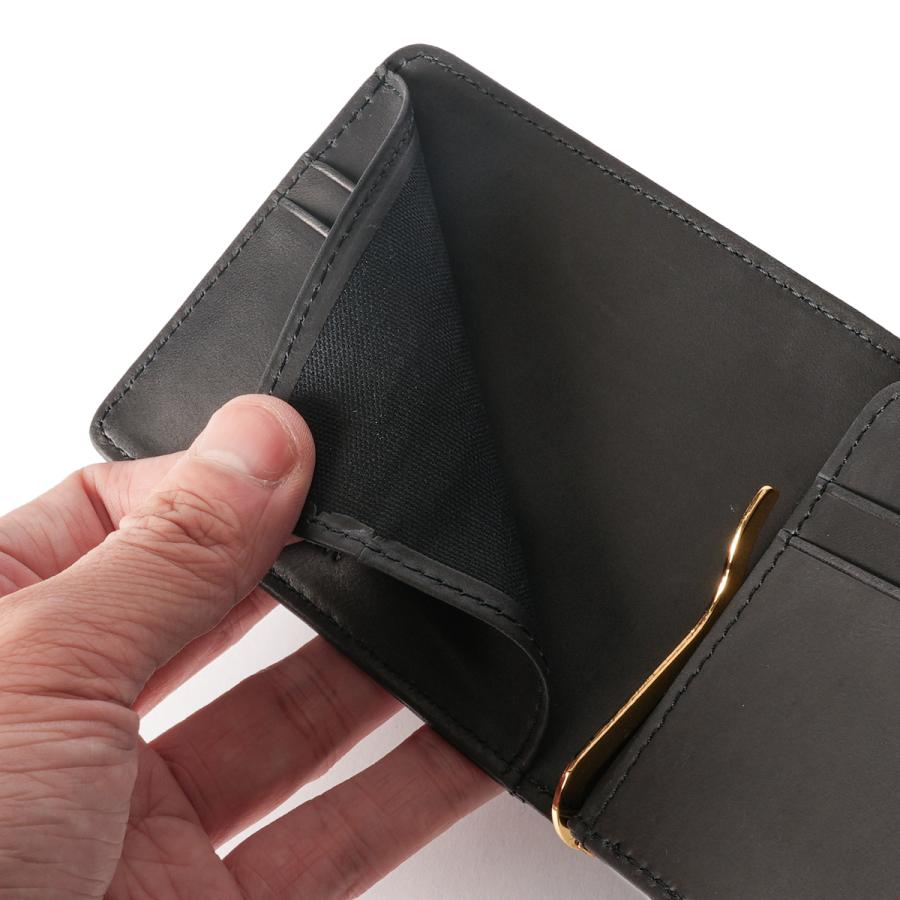 A_W マネークリップ 二つ折り財布 メンズ レザー 本革 軽量 小銭入れあり アウ リージェンシー Regency BELT MONEY CLIP AP-016 | A_W | 13