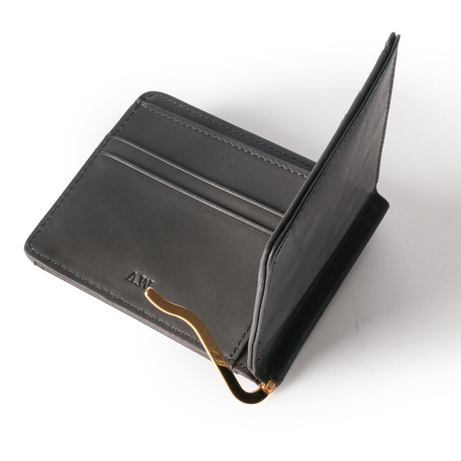 A_W マネークリップ 二つ折り財布 メンズ レザー 本革 軽量 小銭入れあり アウ リージェンシー Regency BELT MONEY CLIP AP-016 | A_W | 14